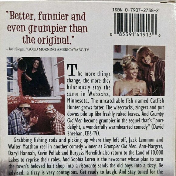 Vintage Grumpier Old Men - Jack Lemmon, Walter Matthau - 1996 VHS Comedy - Picture 5 of 6